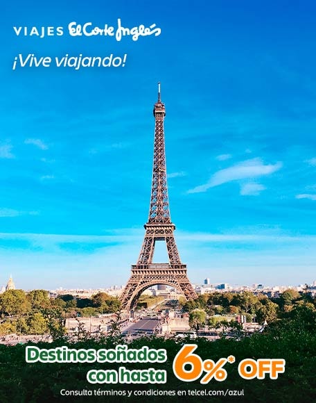 circuloazul telcel y viajes el corte Ingles te invitan a pasar unas vacaciones increibles